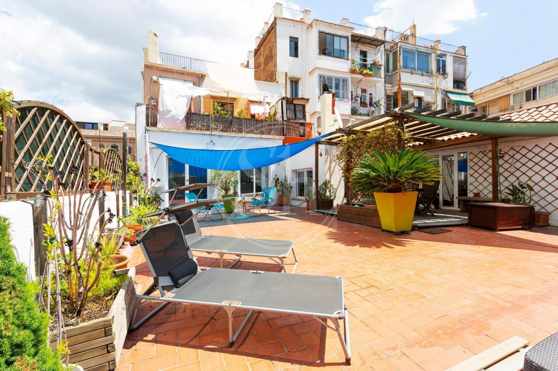 Apartamento Con Terraza En Poble Sec Barcelone Extérieur photo